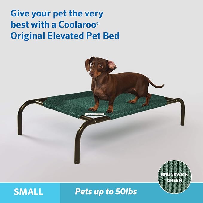 Original Pet Bed Replacement Cover - Brunswick Green - Small (35" x 22")