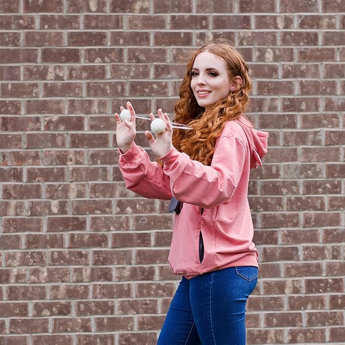 ALYC Unisex Hoodies Pet Holder Cat Dog Large Pouch Carriers Pullover with Cat Printing Sweatshirt (Light pink-L)