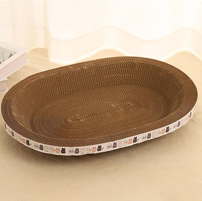 Cat Scratcher Cardboard Scratching Board Recycle Board Nest Furniture Protection Lounge Bed Sleeping Bowl Corrugated Scratch Pad for,