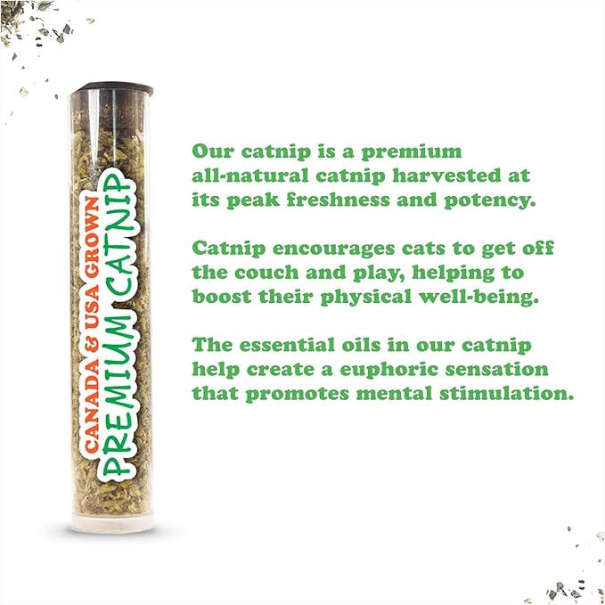 Meowijuana Devious Duo | Get Silly Furry Fiend Refillable Cat Toy and Happy Grass Catnip | Potent Hand Harvested Catnip | Promotes Play and Cat Health