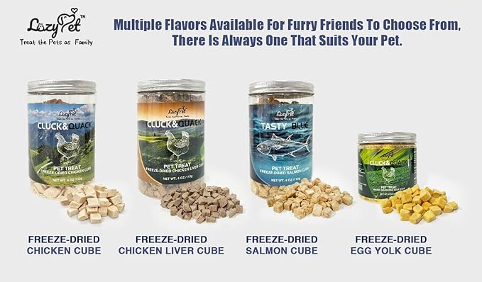 Freeze Dried Chicken Liver Dog Treats | Single Ingredient High Protein | Grain Free All Natural Training Treats & Meal Topper for Dogs Cats, 4oz(Chicken Liver)