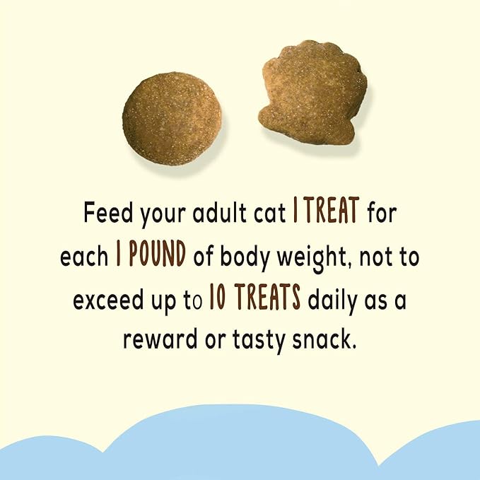 Purina Friskies Natural Cat Treats, Party Mix Natural Yums With Wild Caught Tuna and Added Vitamins, Minerals and Nutrients - 20 oz. Canister