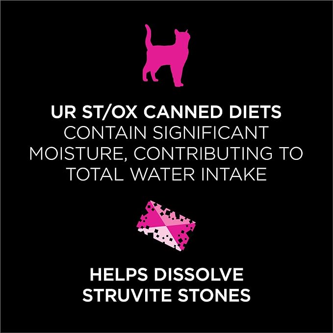 Pro Plan Veterinary Diets Purina UR Urinary St/Ox Savory Selects Wet Cat Food Variety Pack - (Pack of 24) 5.5 oz. Cans
