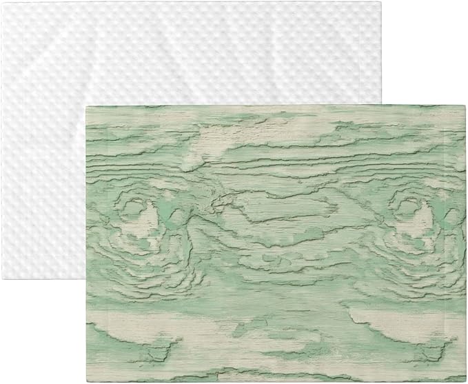 Cat Dog Blanket Pale Green Wood Ultra Soft Warming Mat for Indoor Pet Beds Furniture 27.6 X 19.7inch