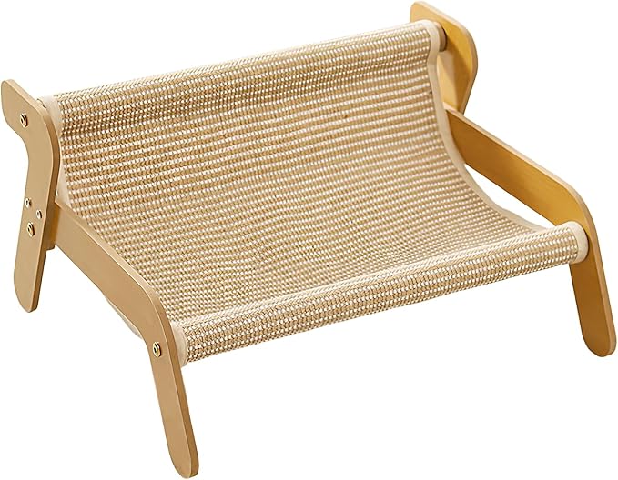 Cat Scratcher Bed – Cozy Pet Furniture, Cardboard Couch Lounger | Multipurpose Scratching Nest Mat, Anti Slip Resting Pad Design, Durable Protector for Indoor Kitten, Lazy Cats, Bored Pets, Comfort,