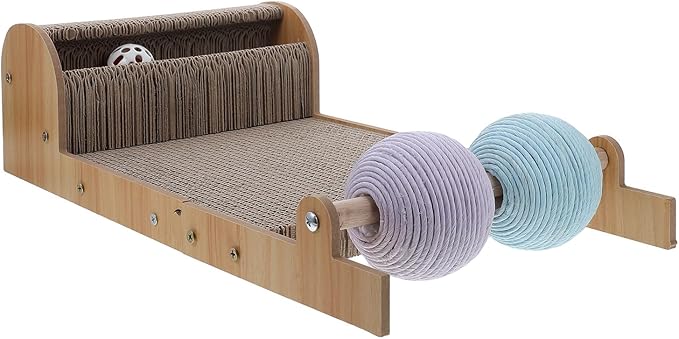 Yardwe Cat Scratcher Sofa Cat Scratch Bed Corrugated Cardboard Scratch Pad Lounger Kitten Grinding Claws Furniture Protector