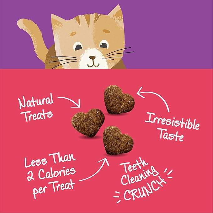 Wellness Kittles Crunchy Natural Grain Free Cat Treats, Salmon & Cranberries Recipe, All Life Stages, 2-Ounce Bag (Pack of 2)