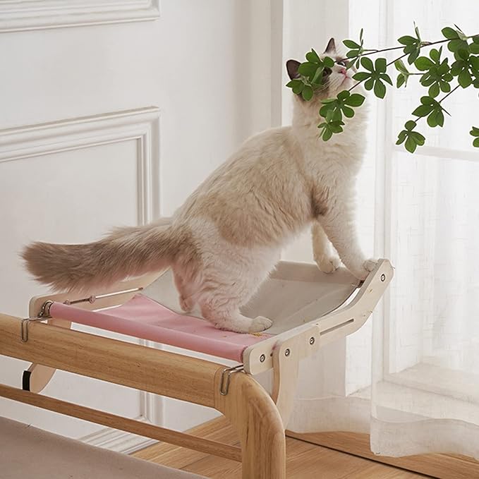 Perch for Resting Perch Space Saving Rest Soft Floating Shelf for Bed/Sofa/Window Mount Beds & Furniture for Large Cats