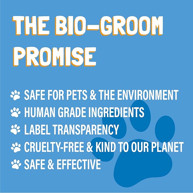 Bio-Groom Kuddly Kitty Shampoo - Tearless, Gentle Kitten Shampoo, Soap-Free, Cat Bathing Supplies, Quick Rinse, Cat & Kitten Grooming Supplies, Cruelty-Free, Made in USA - 8 fl oz 1-Pack