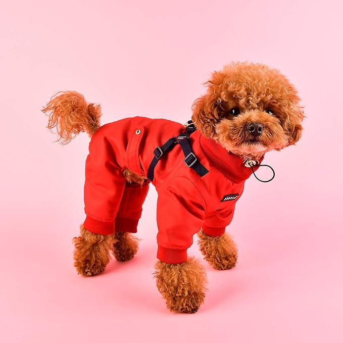 Puppia Garnet Jumpsuit - Red - Large