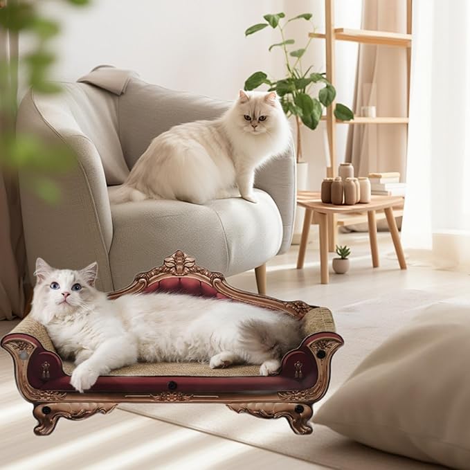 Scratch Pad Board Cat Scratcher Chair Multipurpose Interactive Sofa Cat Scratching Board Scratcher Couch Bed for Exercise