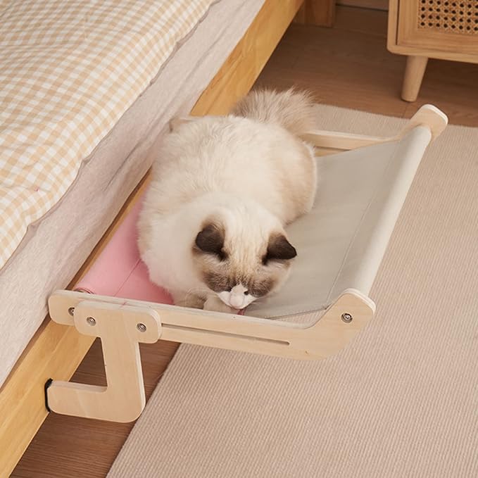 Perch for Resting Perch Space Saving Rest Soft Floating Shelf for Bed/Sofa/Window Mount Beds & Furniture for Large Cats