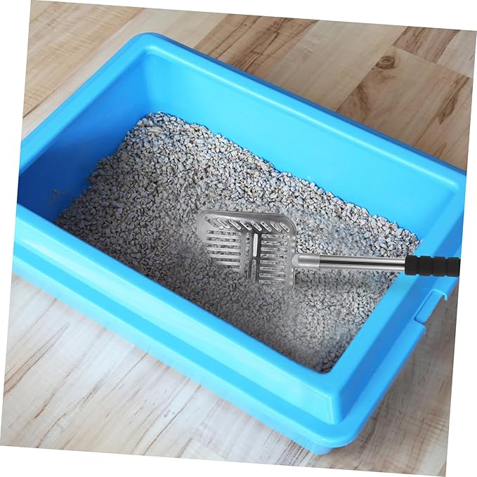 Handle Cat Litter Scooper Cleaning Tool for Effortless Pet Waste Removal for Cats and Dogs Easy to Filter