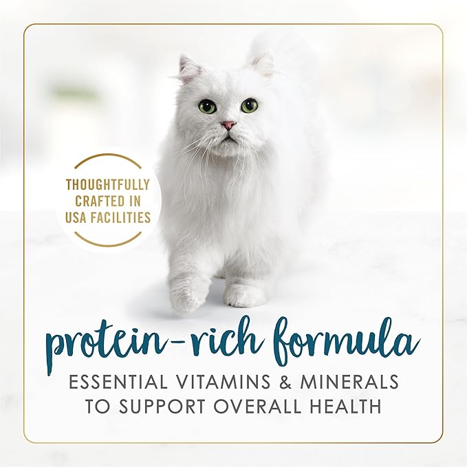 Purina Fancy Feast Senior Wet Cat Food 7 Years Plus Tuna Feast In Gravy Minced - (Pack of 24) 3 oz. Cans