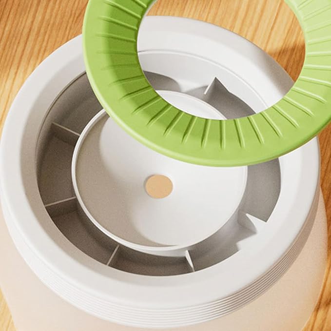 Floating Pet Water Bowl Prevents Wet Mouth for Cats Dogs, Nonslip Base Easy Assembly Pet Drinking Bowl
