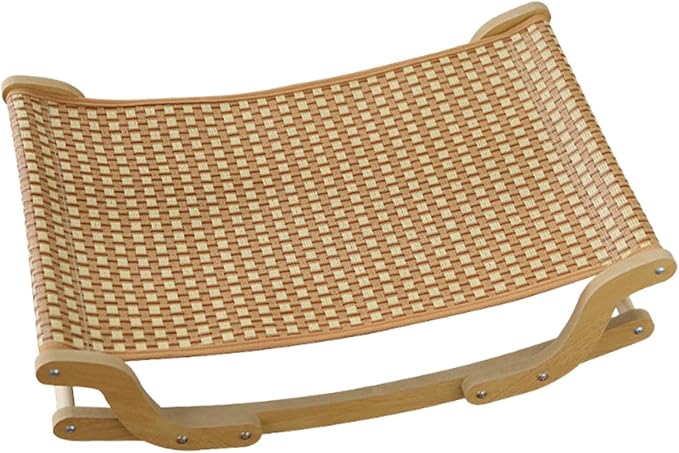 Baoblaze Cat Scratcher Bed Scratching Board Sturdy Playing Resting Protect Furniture Chair Lounge for Indoor Cats Wood Scratch Lounger, Cooling Mat