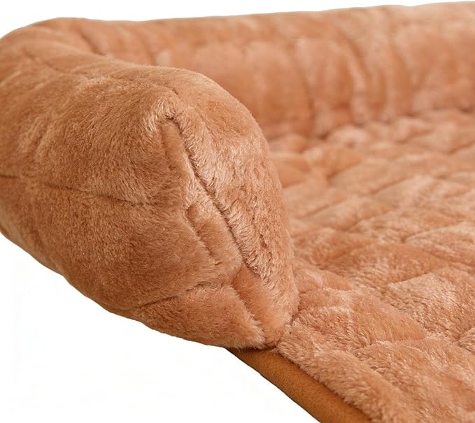 Pet Couch Cover, Non-Slip Design, Small/Large, Removable Couch Protector, Pet Bed Mats, Furniture-Friendly Accessory, for Cat Puppy Indoor Home Living Room Car Camping Travel