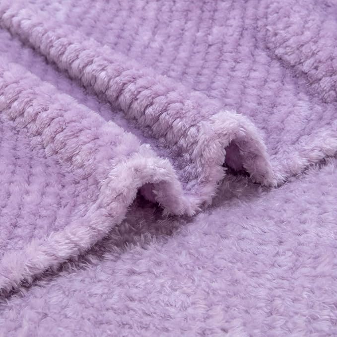 Iris Warm Soft Fuzzy Pet Blanket, Plush Fleece Throws for Dogs, Cats, Bed, Couch, Sofa, Travel (L/40" x 48")