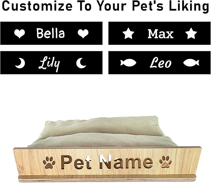 Personalized Cat Shelf Wall, Hanging Pet Bed, Wood Wall Mounted Cat Shelves, Wooden Furniture Station Toy Perch for Playing Sleeping Scratching, Your Cats Gifts