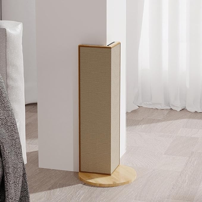 Cat Scratcher Corner Post, No Drilling Wall Sofa Couch Corner Cat Sisal Scratching Pad Furniture Protector for Couch Door Bed