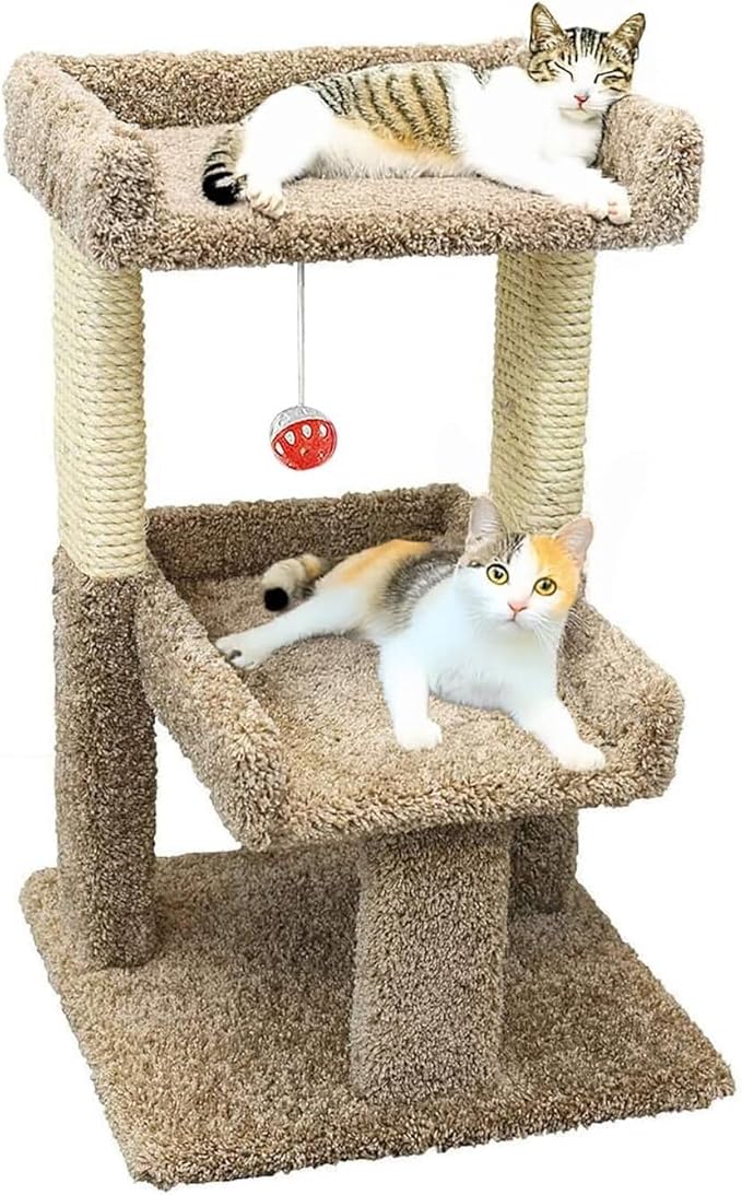 New Cat Condos 110215 New Cat Condos Large Cat Play Perch, Large, Neutral