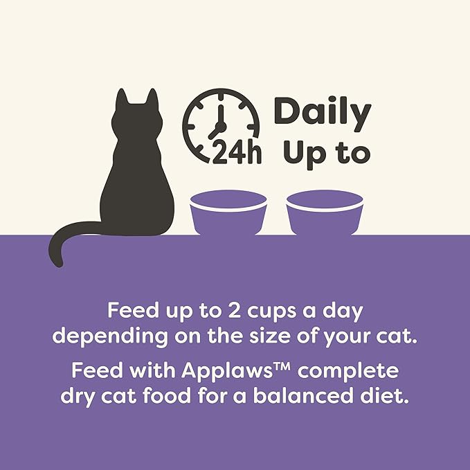 Applaws Natural Wet Cat Food in Broth, Limited and Natural Ingredients, High Protein with No Artificial Additives, Variety Selection Broth (16 x 2.12 oz Easy-Open Cups)