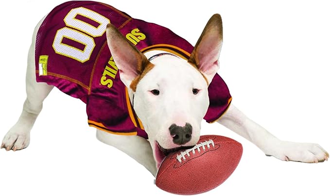 Pets First NCAA College Arizona State Sun Devils Mesh Jersey for DOGS & CATS, X-Large. Licensed Dog Jersey with your Favorite Football/Basketball College Team
