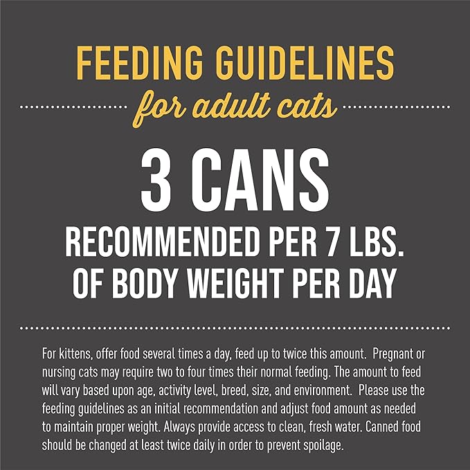 Tiki Cat After Dark Wet Cat Food, Chicken, 2.8 oz. Cans (12 Count)