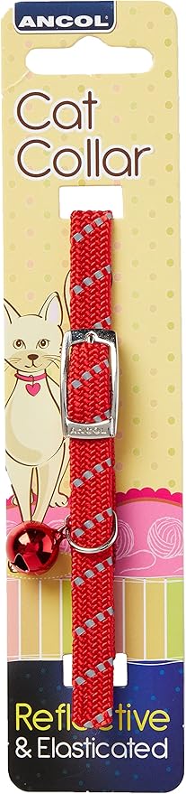 Ancol Softweave Cat Collar - Red