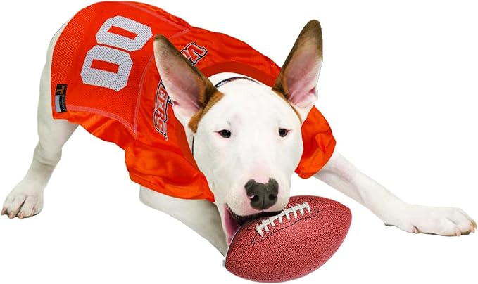 Pets First NCAA College Tennessee Volunteers Mesh Jersey for DOGS & CATS, Small.Licensed Dog Jersey with your Favorite Football/Basketball College Team