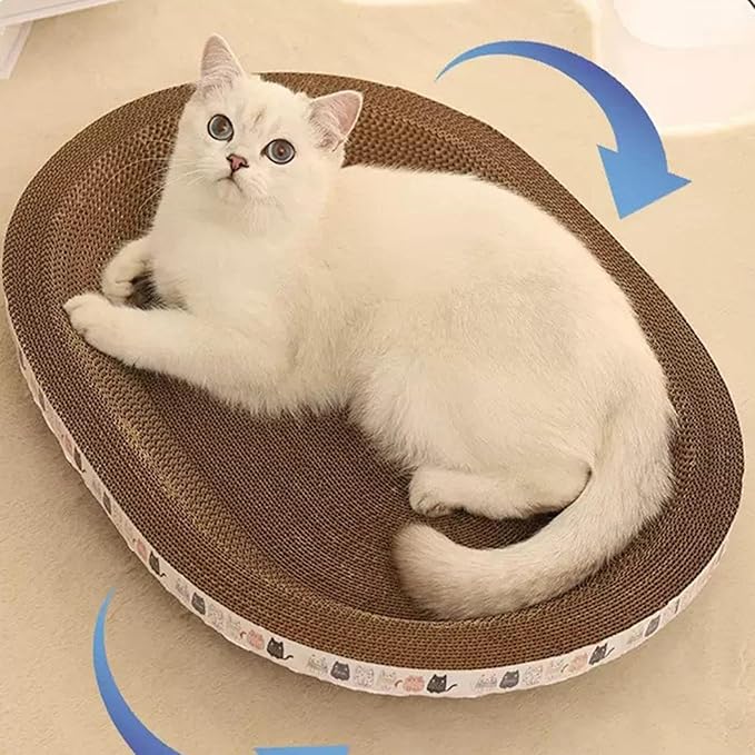Cat Scratcher Cardboard Scratching Board Recycle Board Nest Furniture Protection Lounge Bed Sleeping Bowl Corrugated Scratch Pad for,