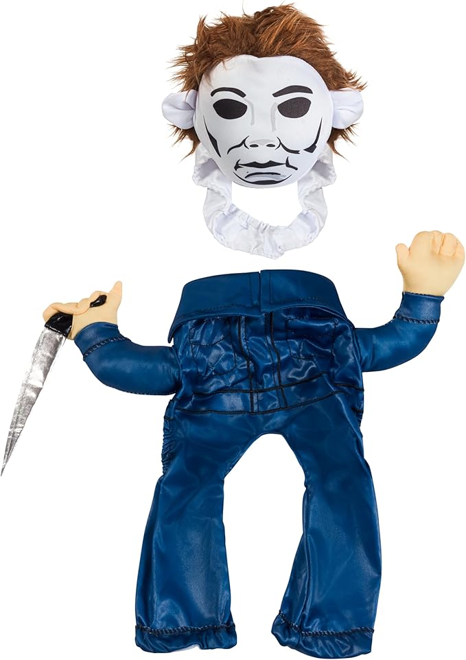 Halloween: Michael Myers Pet Costume for For Dogs or Cats by Rubies, Small