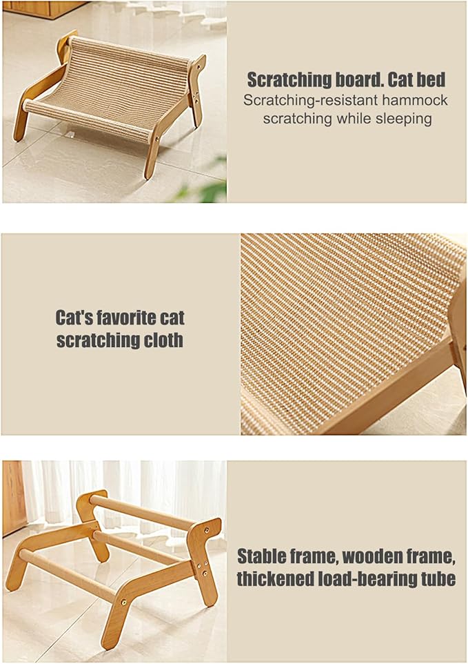 Cat Scratcher Bed – Cozy Pet Furniture, Cardboard Couch Lounger | Multipurpose Scratching Nest Mat, Anti Slip Resting Pad Design, Durable Protector for Indoor Kitten, Lazy Cats, Bored Pets, Comfort,