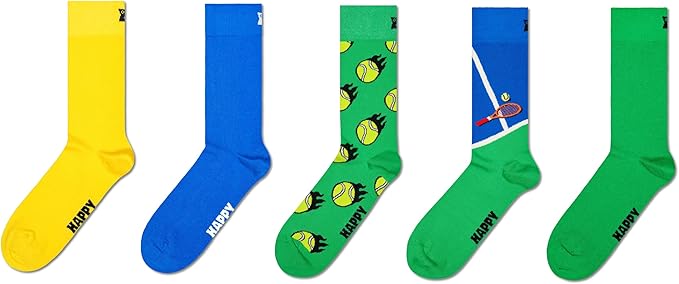 Happy Socks 5-Pack Pattern Socks
