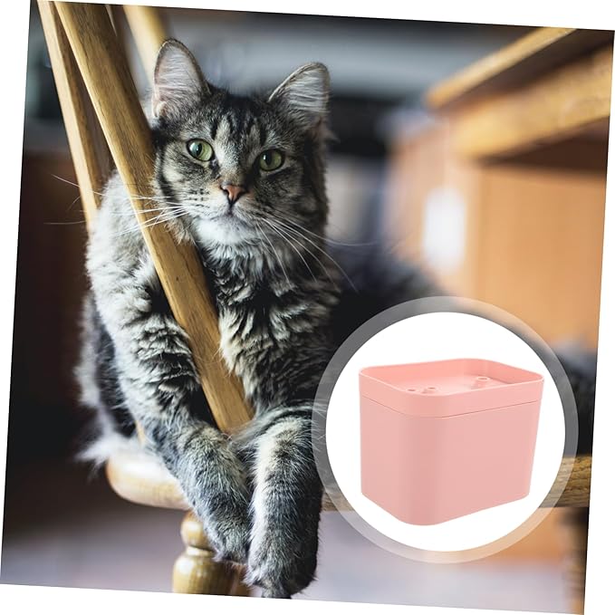 Pet Water Dispenser Auto Circulation Cat Drinking Fountain Dog Waterer Mute