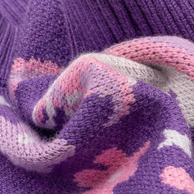 Fitwarm Adorable Unicorn Dog Sweater, Thermal Dog Winter Clothes for Small Dogs Girl, Pet Outfit, Purple, Pink, White, Small