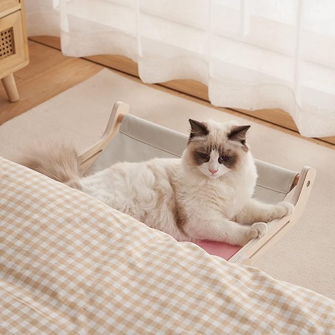 Perch for Resting Perch Space Saving Rest Soft Floating Shelf for Bed/Sofa/Window Mount Beds & Furniture for Large Cats