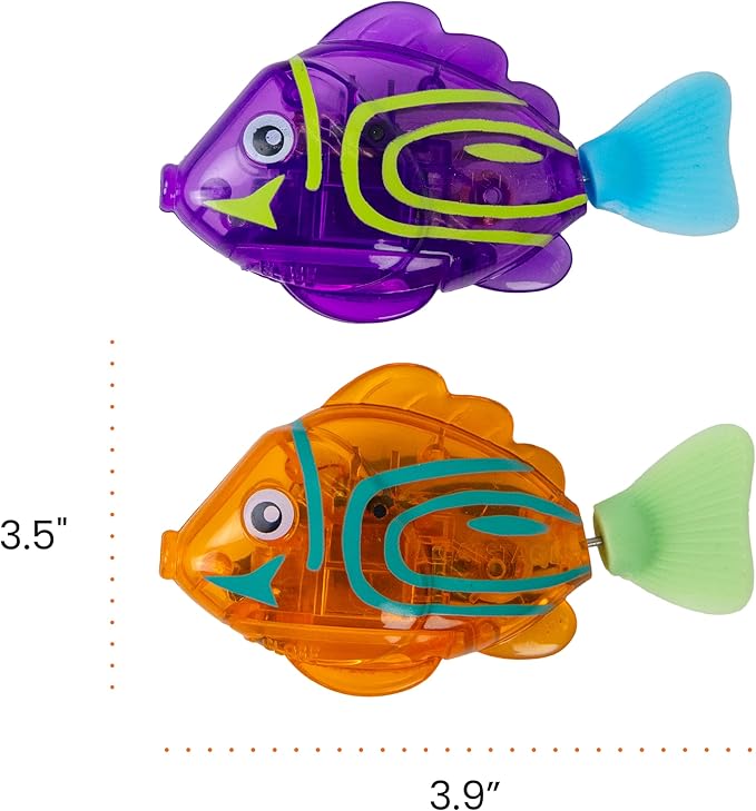 Catstages Meow-smerizing Fish Electronic Cat Toys, 2Pk, Replacement Pack for Meow-smerizing Fish Bowl, Multicolored