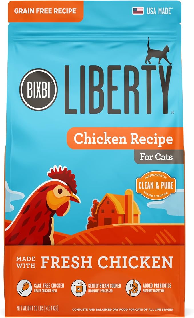Liberty Dry Food Chicken Recipe for Cats, 10lb