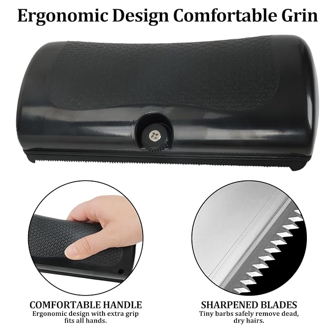2 PCS Deshedding Dog Brush, Cat Deshedding Brush, Practical Cat Groomer, Suitable for Tangled Hair and Loose Hair, Ergonomic