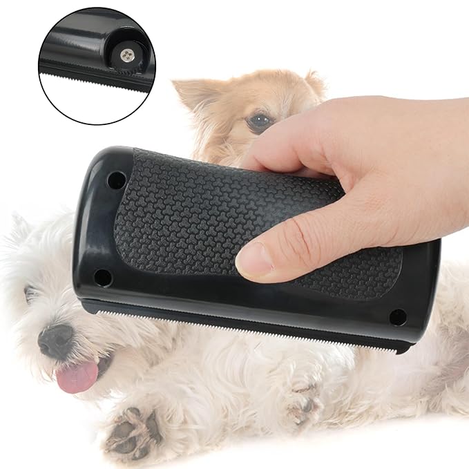2 PCS Deshedding Dog Brush, Cat Deshedding Brush, Practical Cat Groomer, Suitable for Tangled Hair and Loose Hair, Ergonomic