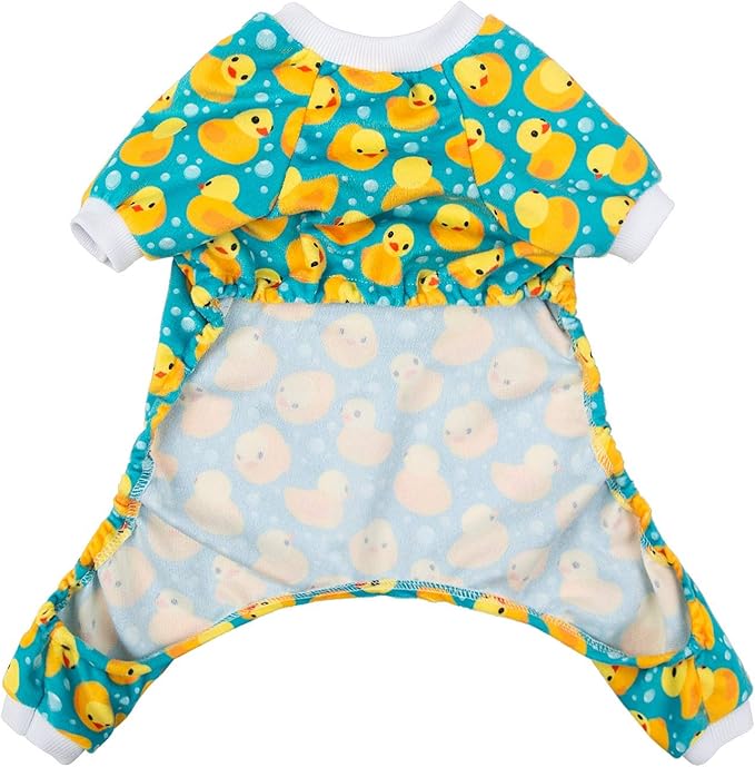 CuteBone Dog Halloween Pajamas Puppy Onesies Small Dogs Soft Pjs Coat Cat Apparel Comfy Pet Christmas Clothes Outfit Doggie Bodysuit P50XS