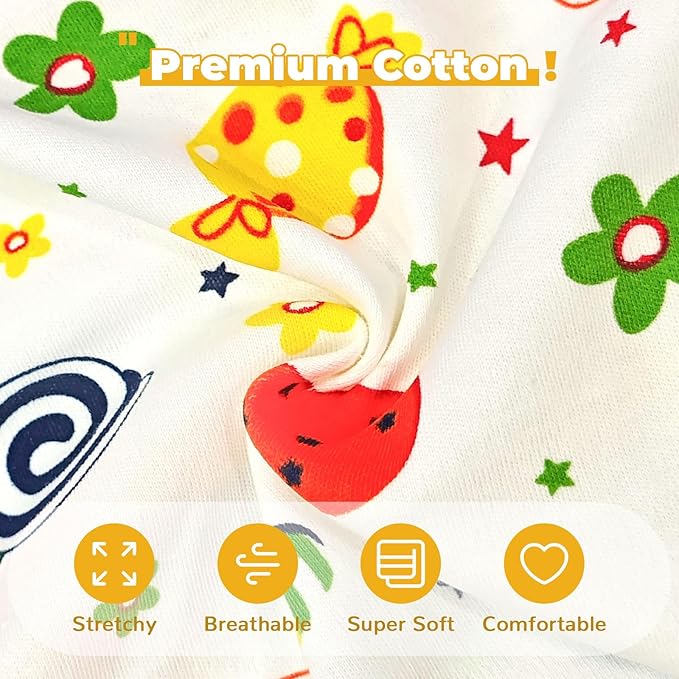 PETCARE Cartoon Dog Shirts for Small Dogs Cute Dog Clothes Yellow Lollipop Tshirt Soft Cotton Puppy Pajamas Breathable Sleeveless Pet Tank Top Spring Summer Dogs Clothes for Chihuahua Yorkie Shih Tzu