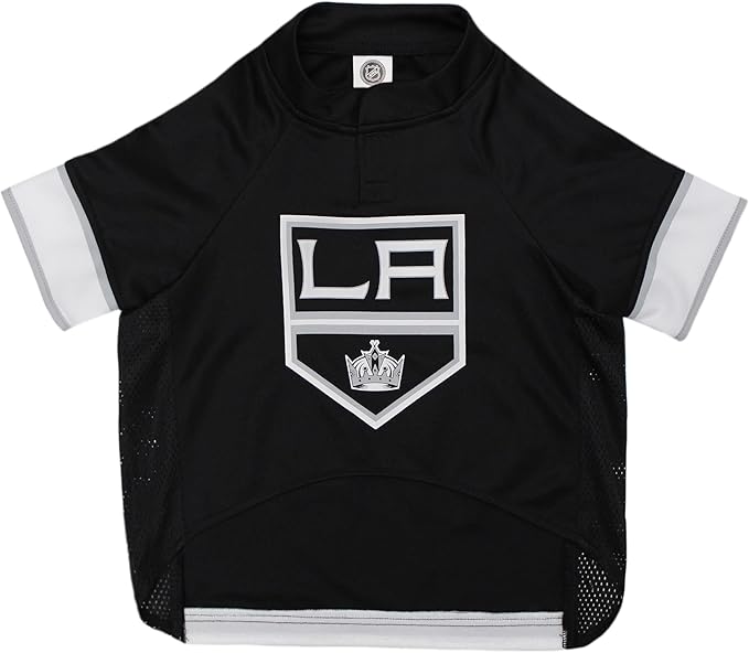 Pets First NHL Los Angeles Kings Jersey for Dogs & Cats, X-Large. - Let Your Pet Be A Real NHL Fan!