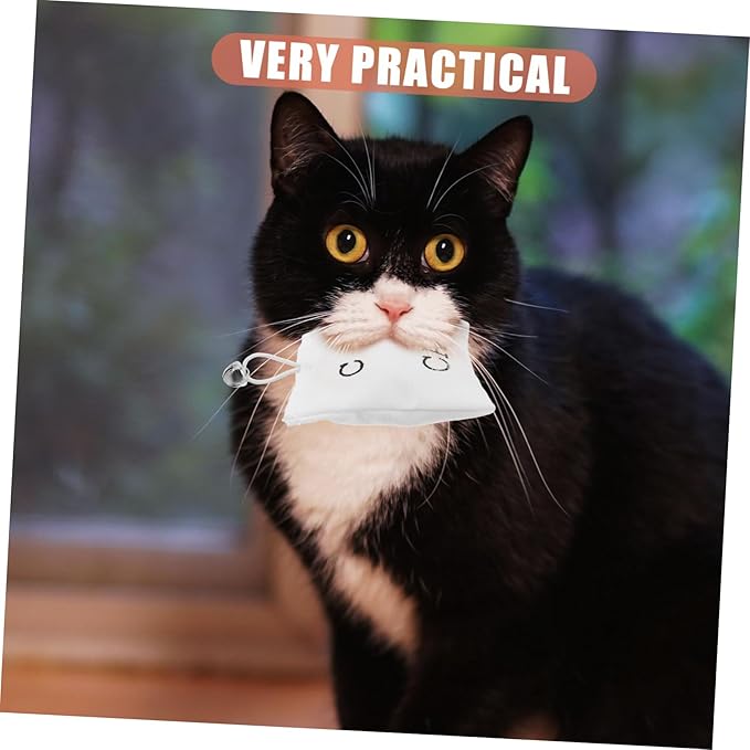 3pcs Catnip Durable Scratch Resistant Catnip Bags for Cats Healthy Material Safe Interactive Play Style