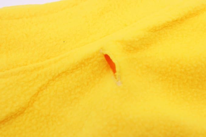 Cat Clothes Cat Sweater Fleece Vest for Cats, XL, Yellow