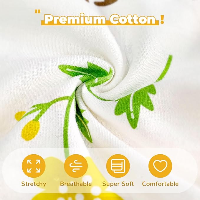 PETCARE Cartoon Dog Shirts for Small Dogs Cute Dog Clothes Yellow Bee Tshirt Soft Cotton Puppy Pajamas Breathable Sleeveless Pet Tank Top Spring Summer Dogs Clothes for Chihuahua Yorkie Shih Tzu