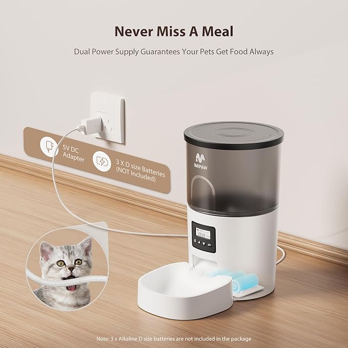 Automatic Cat Feeder and Water Fountain, Water Fountain Pump