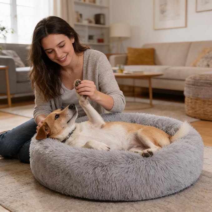 Pet Heating pad, Self Heating Pad for Outdoor Cat Houses, Warming Mat for Indoor Pet Beds & Furniture, Machine Washable (Coffee-Colored, 27.55 X27.5 X0.86)