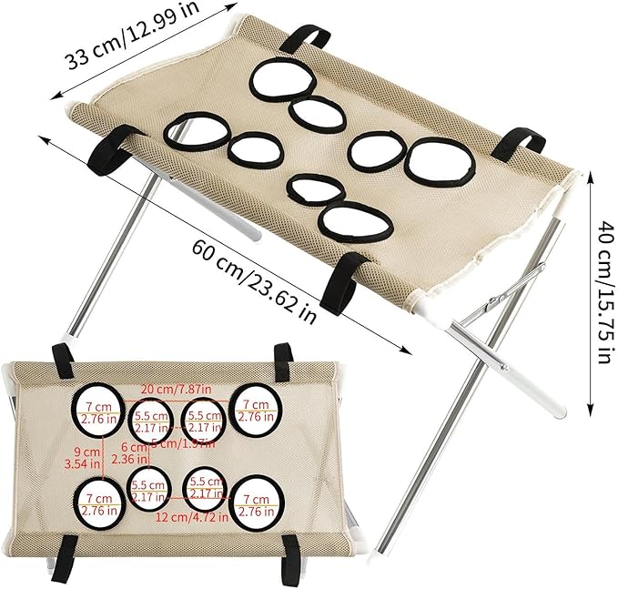 Dog Hammock for Nail Trim - 8-Hole Design Cat Grooming Harness | Puppy Bath Hammock - for Cats Dogs Kitten Puppy Small Medium Large Breed Indoor Home Hair Cutting Ear Cleaning
